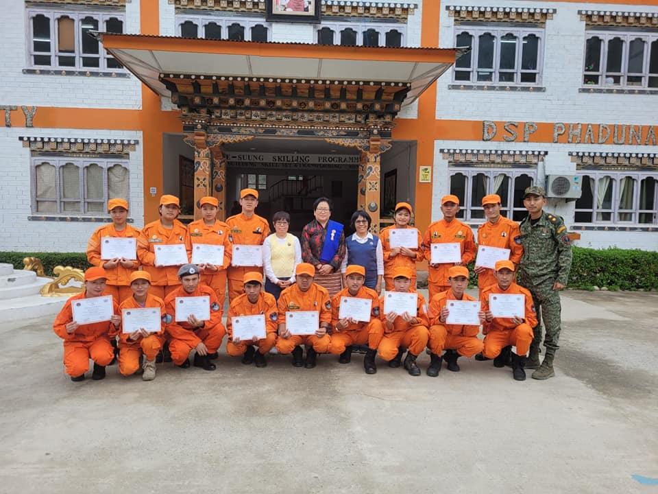  DSP in Soft Toy from scrap materials concluded in Phaduna, Punakha.